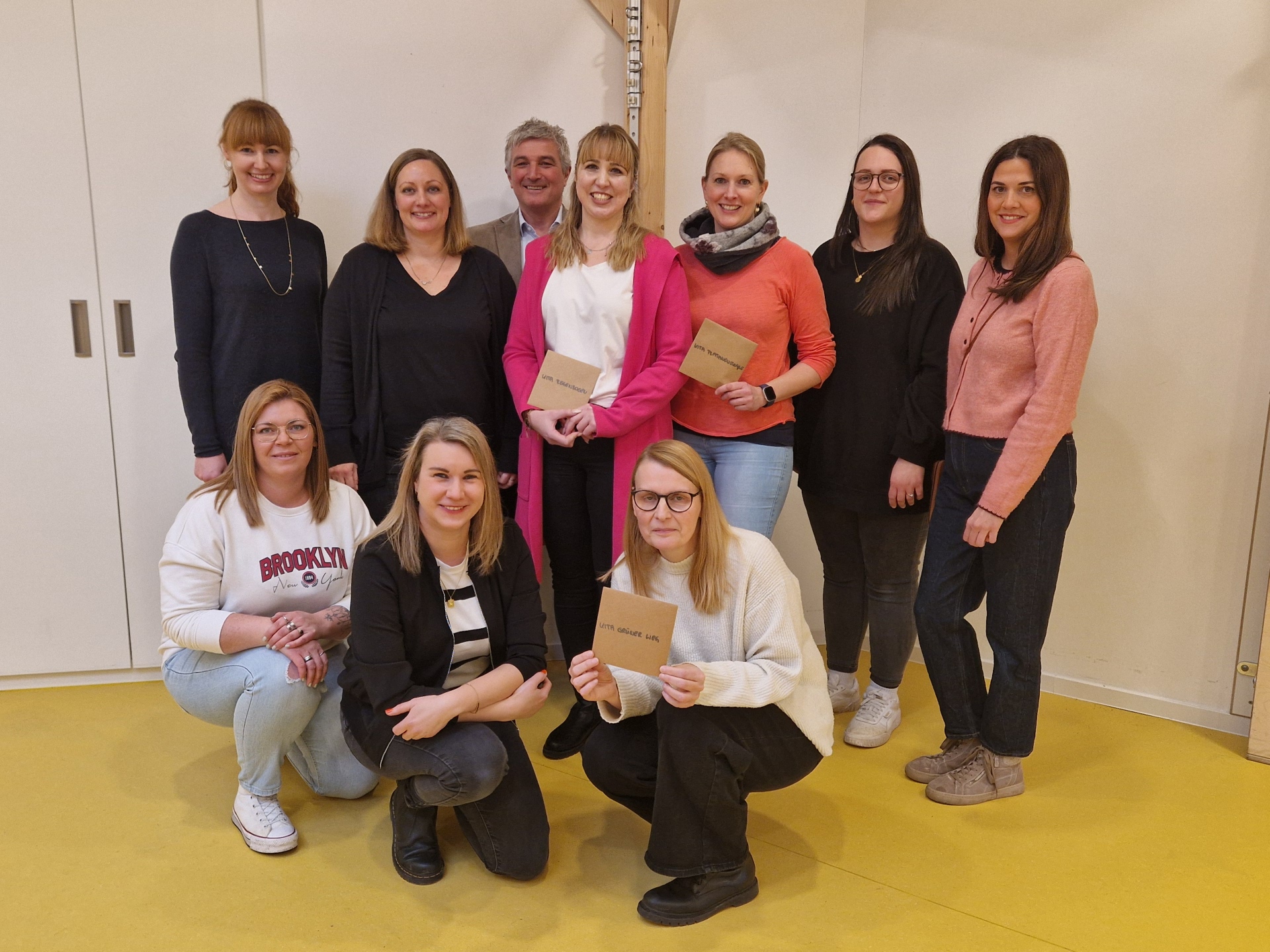 Spendenübergabe in der Kita Regenbogen