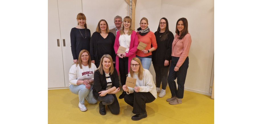 Spendenübergabe in der Kita Regenbogen