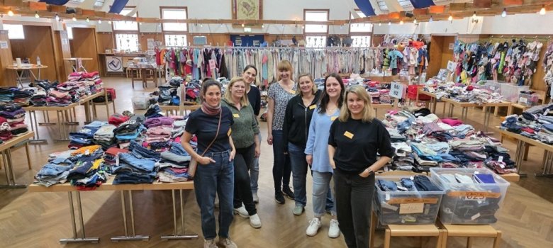 Basarteam in der Tornhall Büttelborn