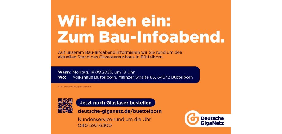 Flyer Bauinfoabend GigaNetz