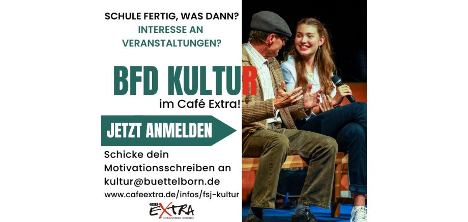 BfD Kultur - 1 Banner BfD Kultur