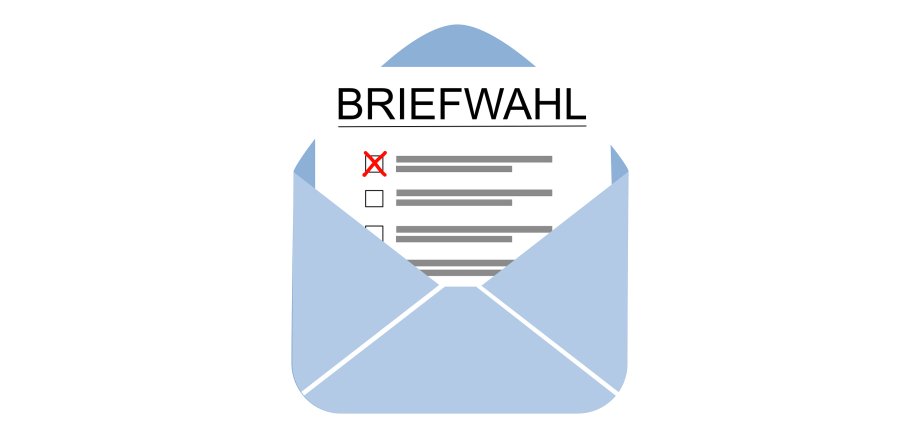 Piktogramm Briefwahl