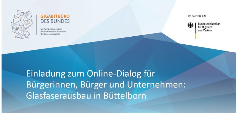 Ausschnitt Flyer Veranstaltung Online Dialog Glasfaserausbau 