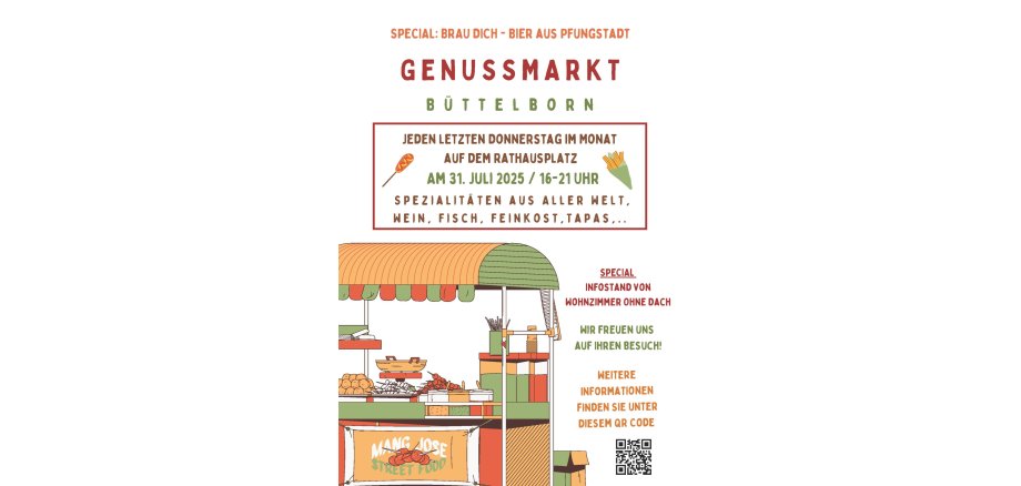 Flyer Genussmarkt 