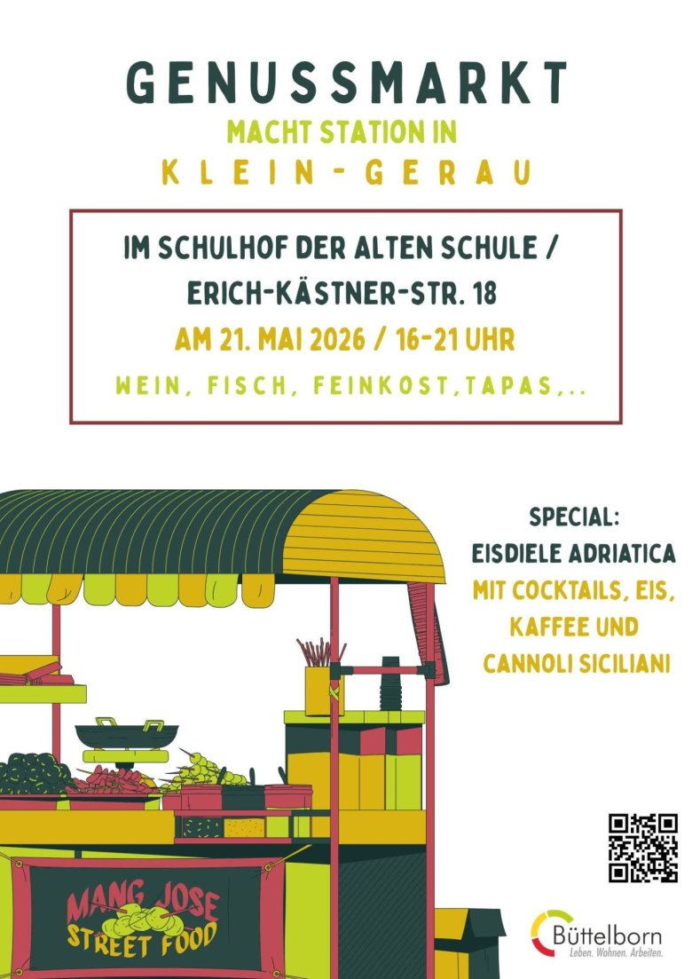 Flyer Genussmarkt Klein-Gerau