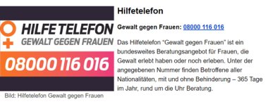 Nummer Hilfetelefon Gewalt gegen Frau