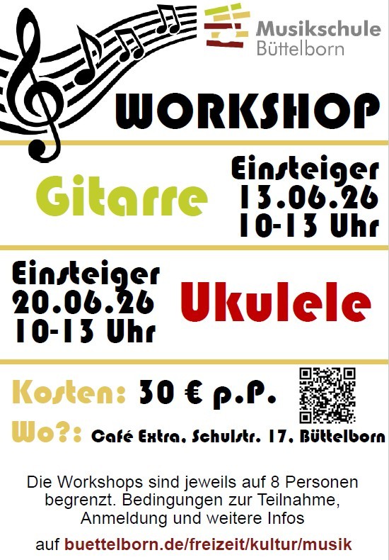 Flyer für Workshops