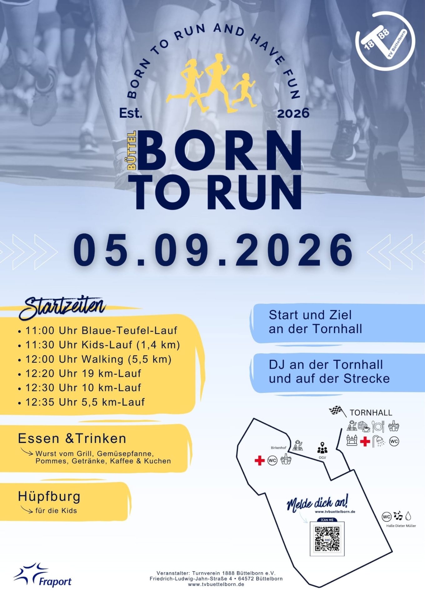 Flyer Born to run