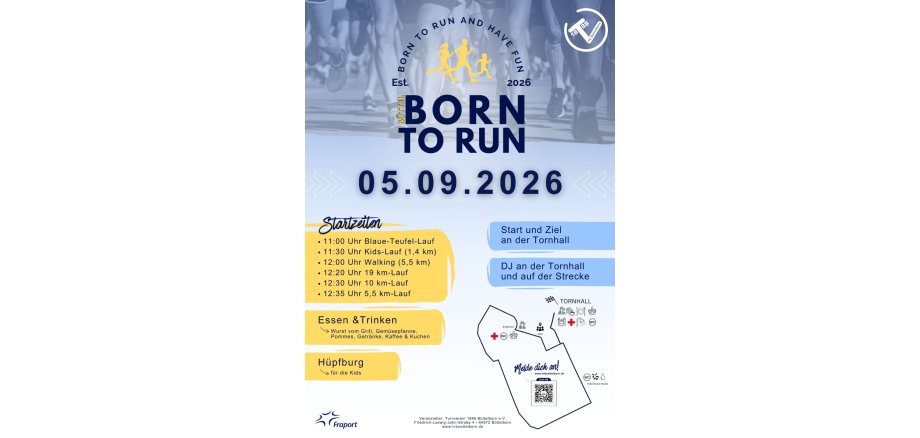 Flyer Born to run