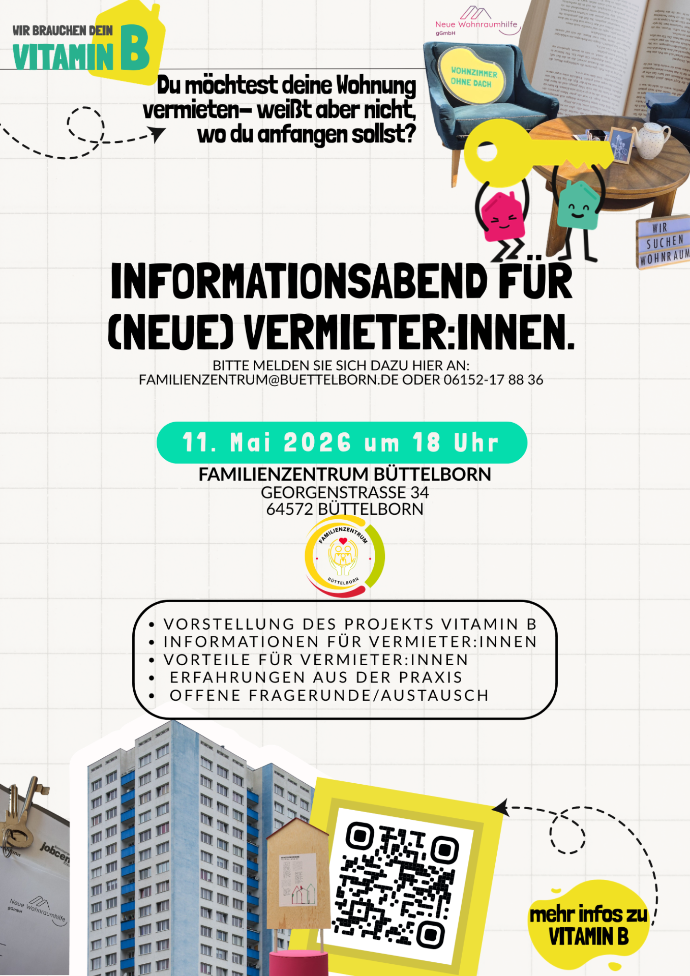 Infoveranstaltung für Vermieter:innen
