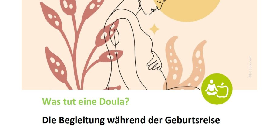 Ausschnitt Flyer Infoveranstaltung Doula