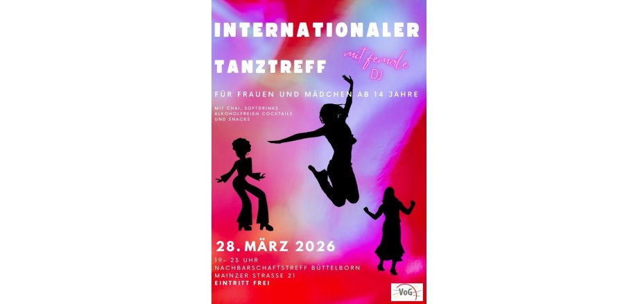 Flyer internationaler Tanztreff