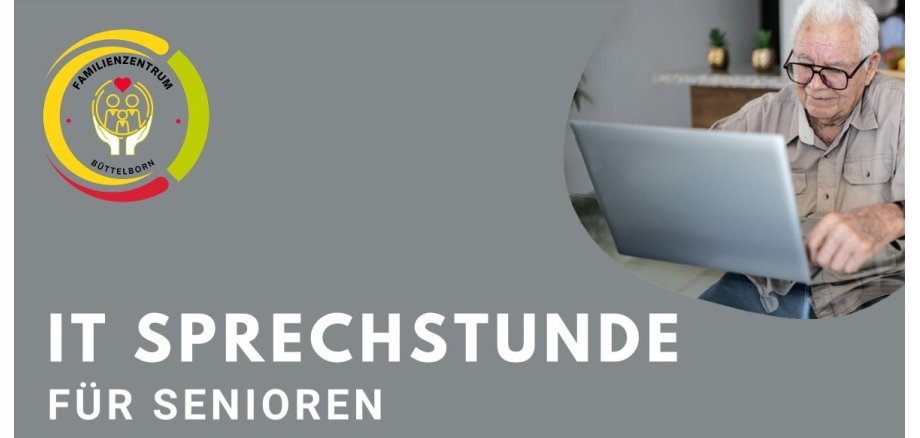 Ausschnitt Plakat IT Sprechstunde