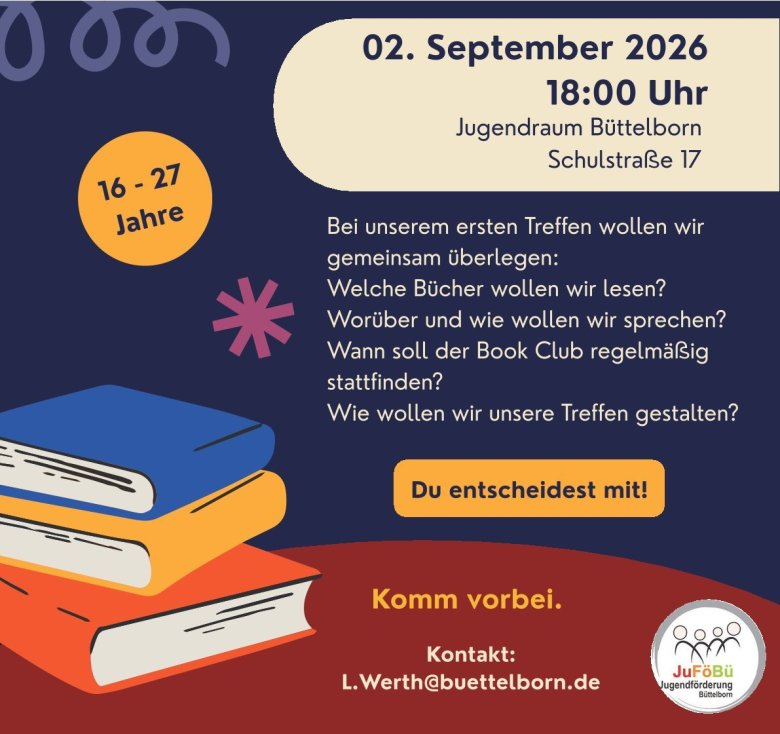 Flyer JUZ Book Club