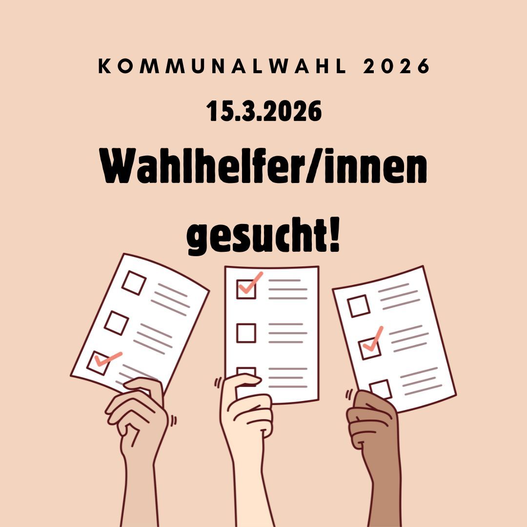 Bild Wahlhelfer gesucht