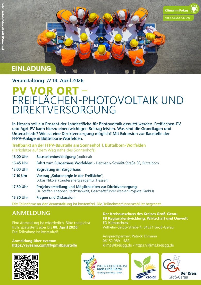 Flyer Einladung komplett