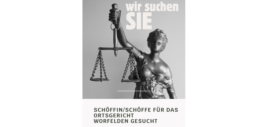 Ausschnitt Anzeige Schöffensuche