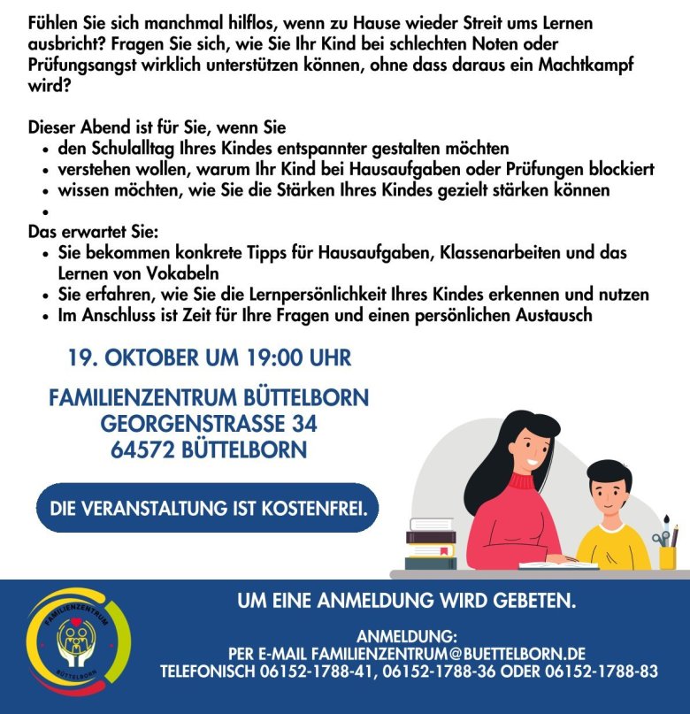 Informationen über die Veranstaltung