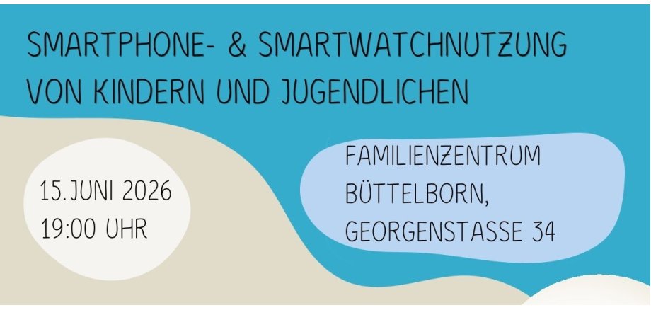 Ausschnitt Veranstaltung Smartwatch- und Smartphonenutzung von Kindern und Jugendlichen