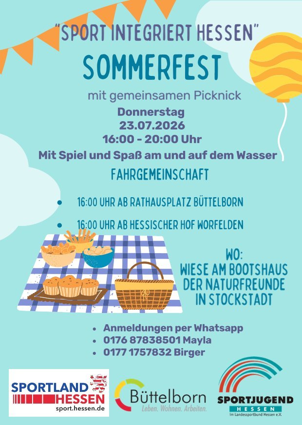 Flyer Sommerfest