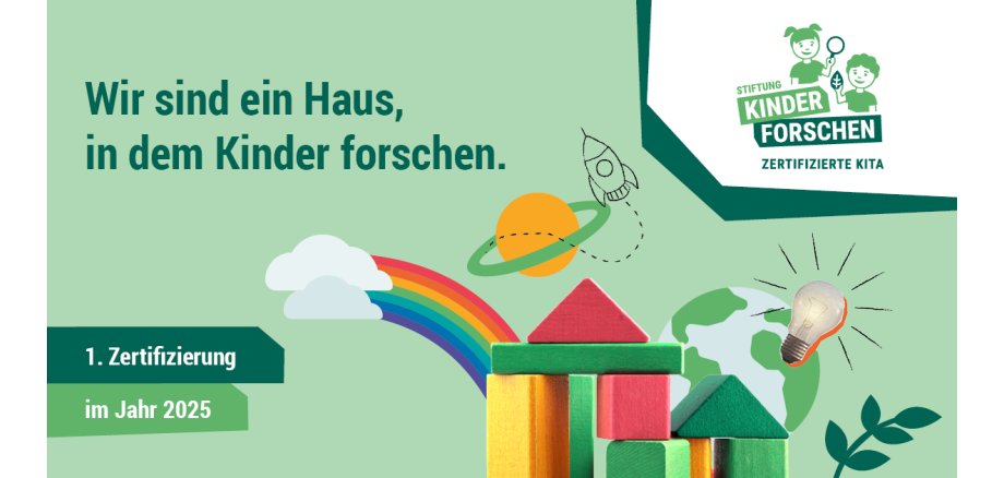 Logo Zertifikat Stiftung Kinder forschen 