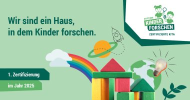 Bild Zertifizierung Stiftung Kinder forschen