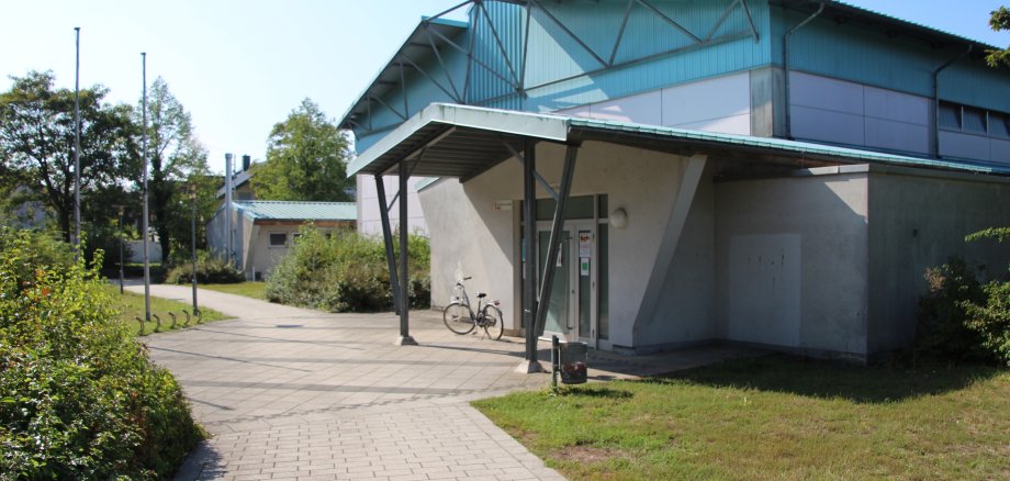 Ansicht Sporthalle Worfelden