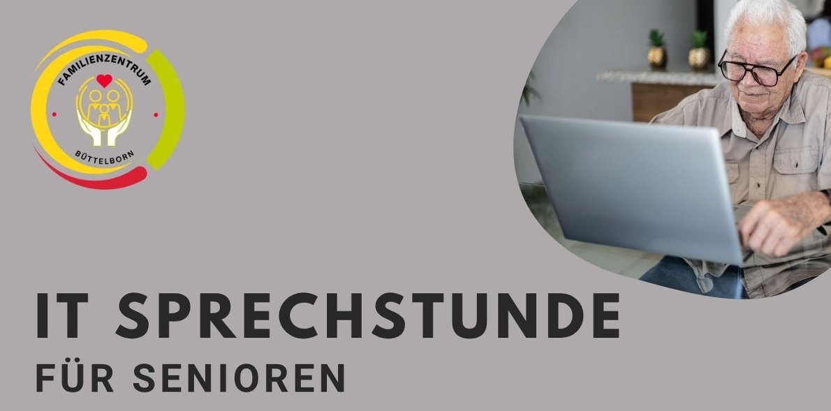 Ausschnitt Flyer IT-Sprechstunde