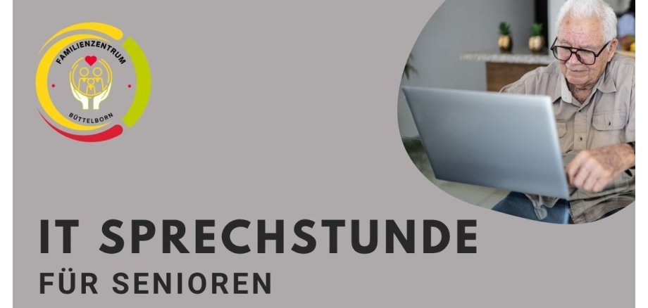 Ausschnitt Flyer IT-Sprechstunde