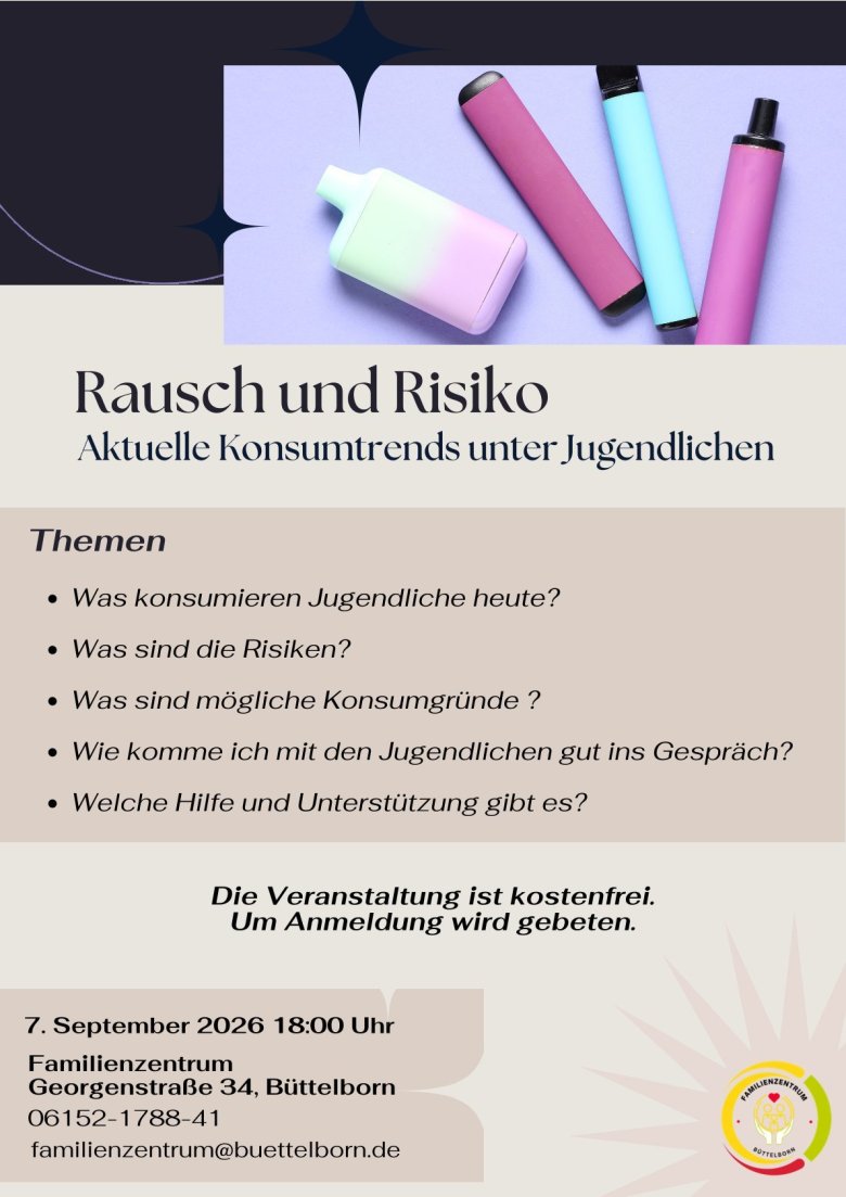 Flyer der Veranstaltung