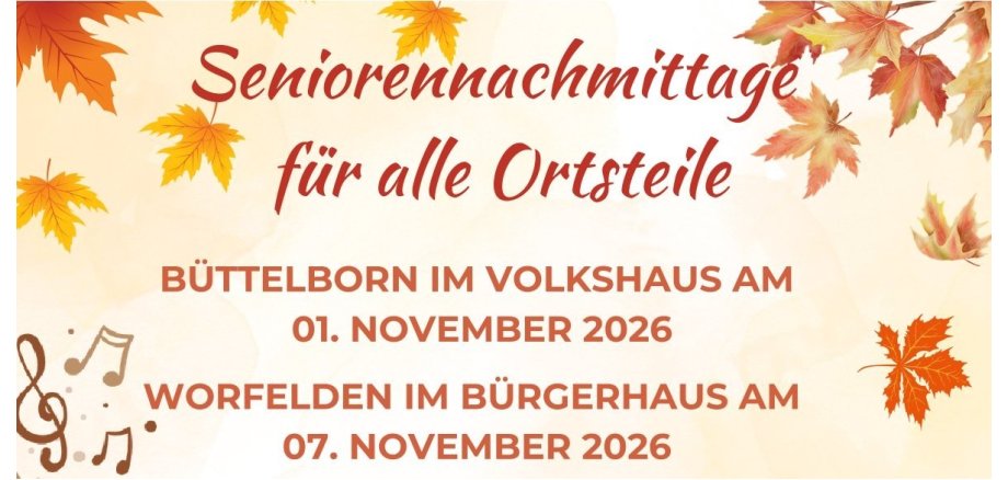 Seniorennachmittage Titel