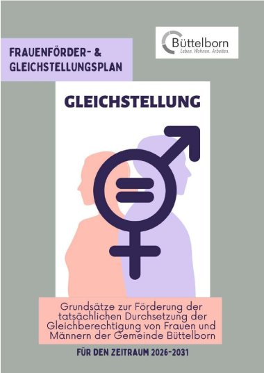 Deckblatt Frauenförderplan