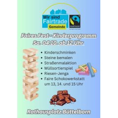 Kinder Anzeige Faires Fest - 1
